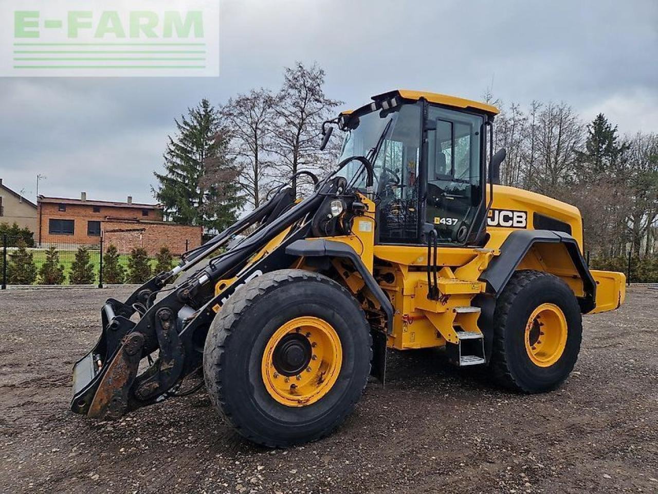 Minibagger del tipo JCB 437 ht, Gebrauchtmaschine en ZELOW (Imagen 1)