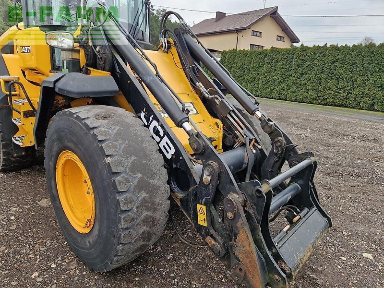 Minibagger del tipo JCB 437 ht, Gebrauchtmaschine en ZELOW (Imagen 11)