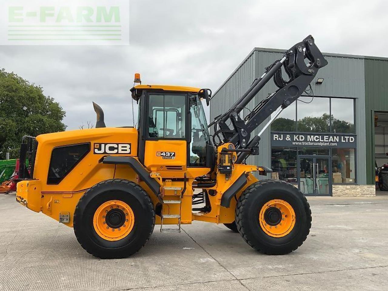 Minibagger του τύπου JCB 437 wheeled loading shovel (st23075), Gebrauchtmaschine σε SHAFTESBURY (Φωτογραφία 1)