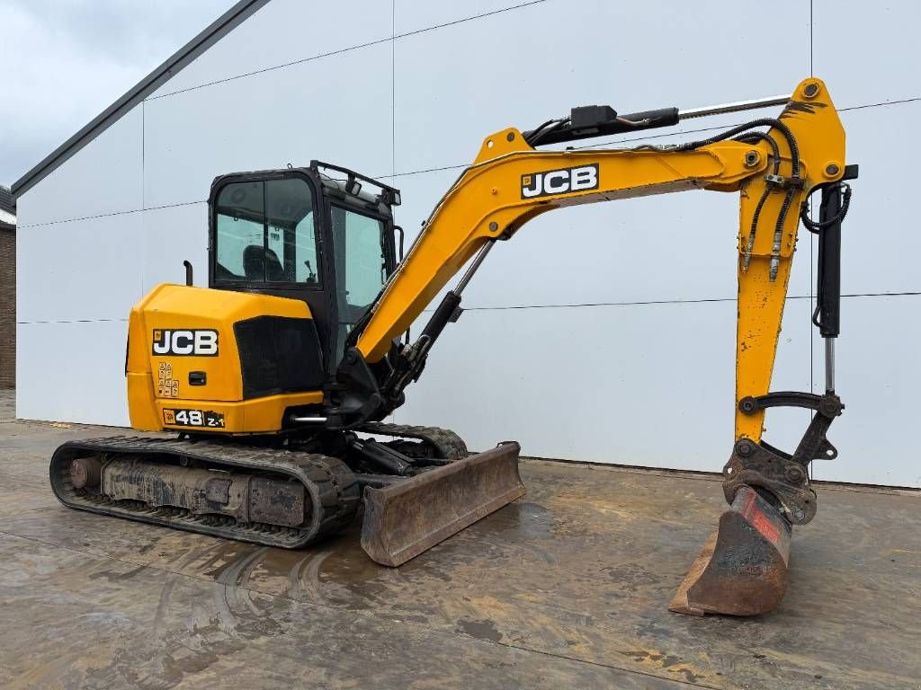 Minibagger van het type JCB 48Z-1 - Hammer Lines / Quick Coupler, Gebrauchtmaschine in Veldhoven (Foto 8)