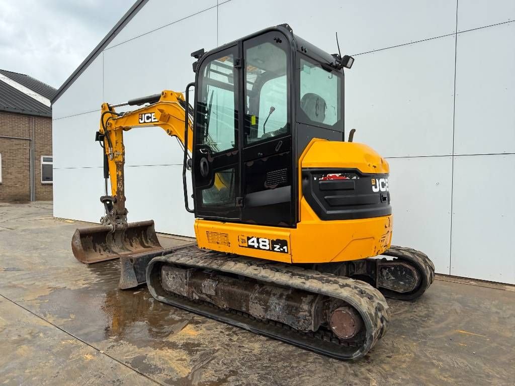 Minibagger van het type JCB 48Z-1 - Hammer Lines / Quick Coupler, Gebrauchtmaschine in Veldhoven (Foto 3)