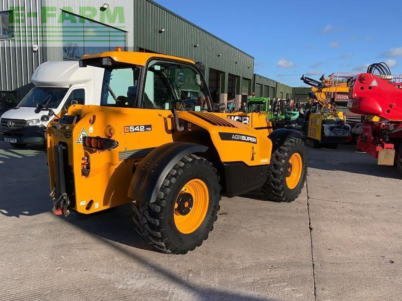 Minibagger του τύπου JCB 542-70 agri super telehandler (st25190), Gebrauchtmaschine σε SHAFTESBURY (Φωτογραφία 3)