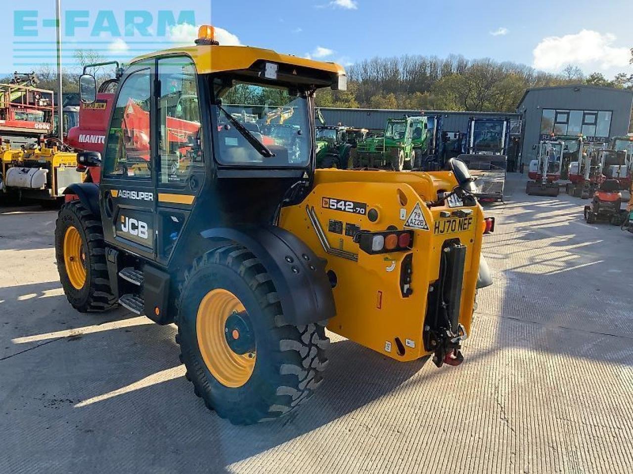 Minibagger του τύπου JCB 542-70 agri super telehandler (st25190), Gebrauchtmaschine σε SHAFTESBURY (Φωτογραφία 8)