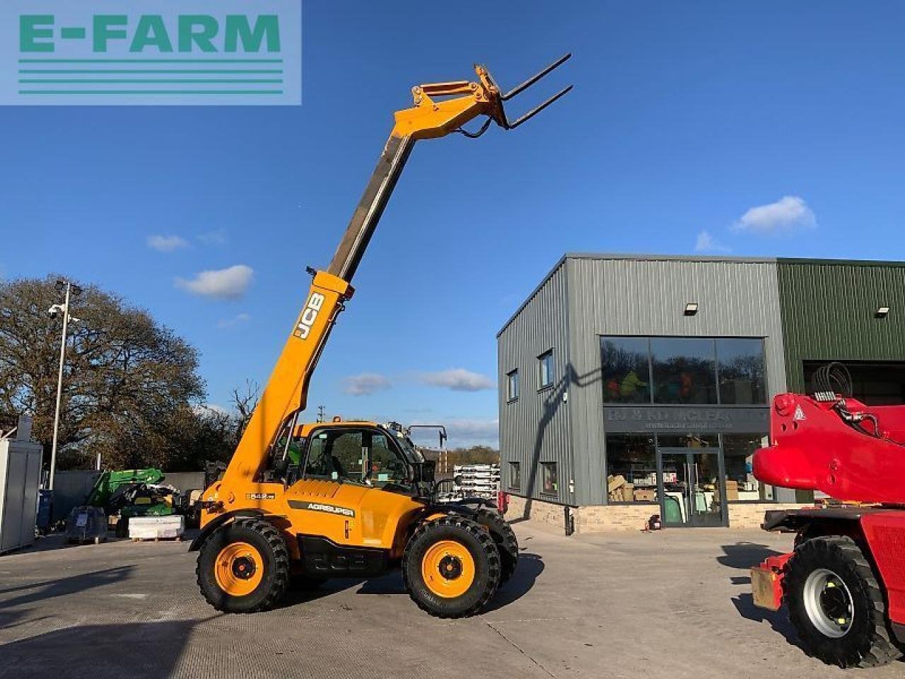 Minibagger του τύπου JCB 542-70 agri super telehandler (st25190), Gebrauchtmaschine σε SHAFTESBURY (Φωτογραφία 10)