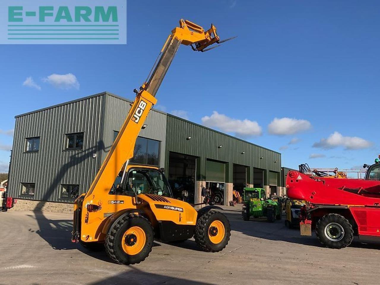 Minibagger του τύπου JCB 542-70 agri super telehandler (st25190), Gebrauchtmaschine σε SHAFTESBURY (Φωτογραφία 11)