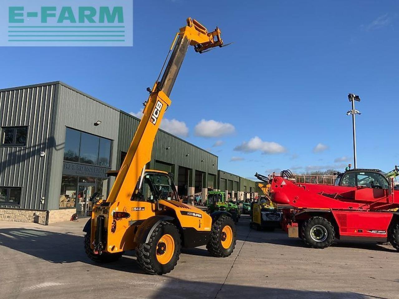 Minibagger του τύπου JCB 542-70 agri super telehandler (st25190), Gebrauchtmaschine σε SHAFTESBURY (Φωτογραφία 12)