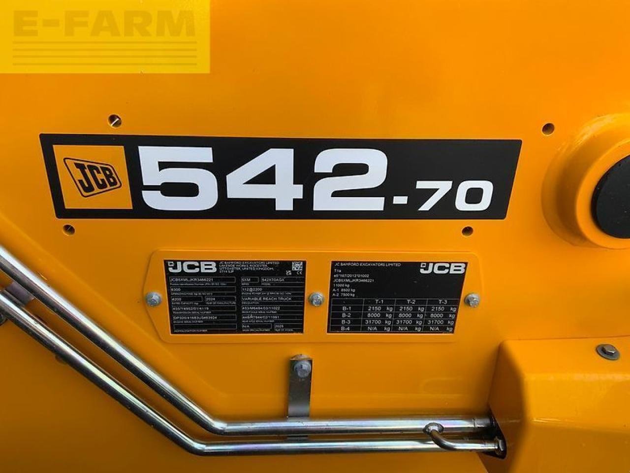 Minibagger a típus JCB 542-70 agri xtra telehandler (st25428), Gebrauchtmaschine ekkor: SHAFTESBURY (Kép 17)