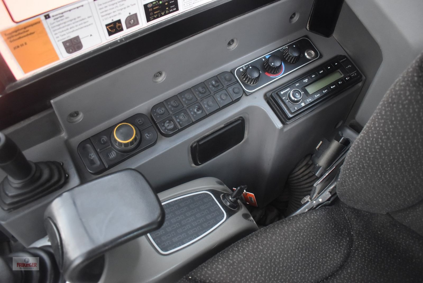 Minibagger Türe ait JCB 55Z-1 mit Powertilt, Gebrauchtmaschine içinde Putzleinsdorf (resim 7)