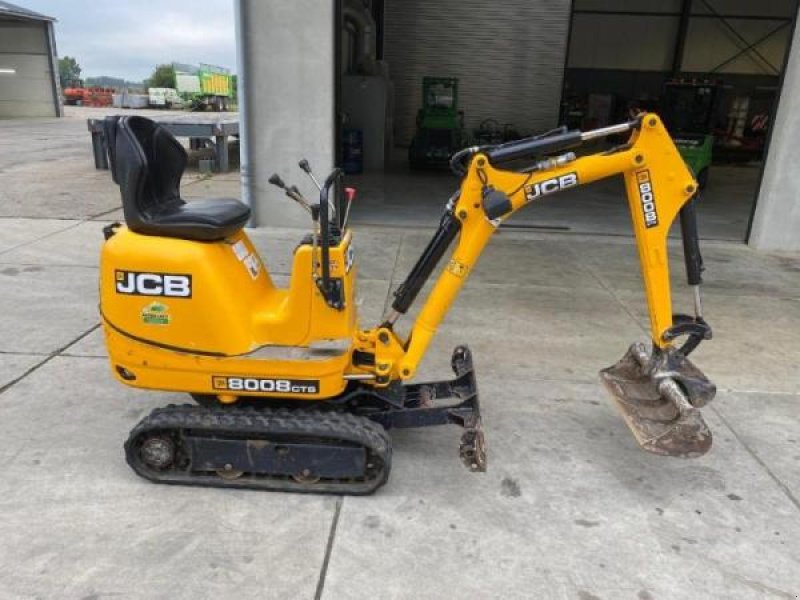 Minibagger типа JCB 8008 + 3 godets, Gebrauchtmaschine в Sorée (Фотография 5)