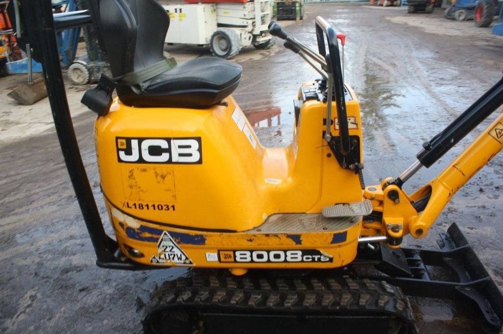 Minibagger typu JCB 8008 CTS, Gebrauchtmaschine w Antwerpen (Zdjęcie 9)