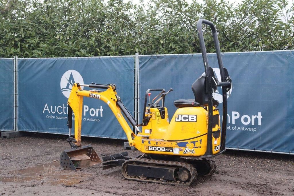 Minibagger del tipo JCB 8008 CTS, Gebrauchtmaschine en Antwerpen (Imagen 3)