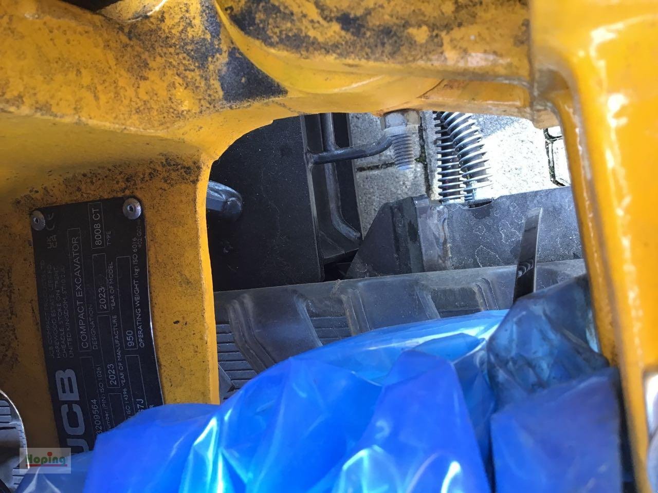 Minibagger del tipo JCB 8008 CTS, Neumaschine In Bakum (Immagine 2)