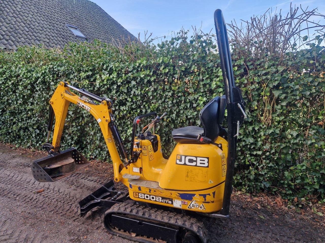 Minibagger a típus JCB 8008, Gebrauchtmaschine ekkor: Oirschot (Kép 4)