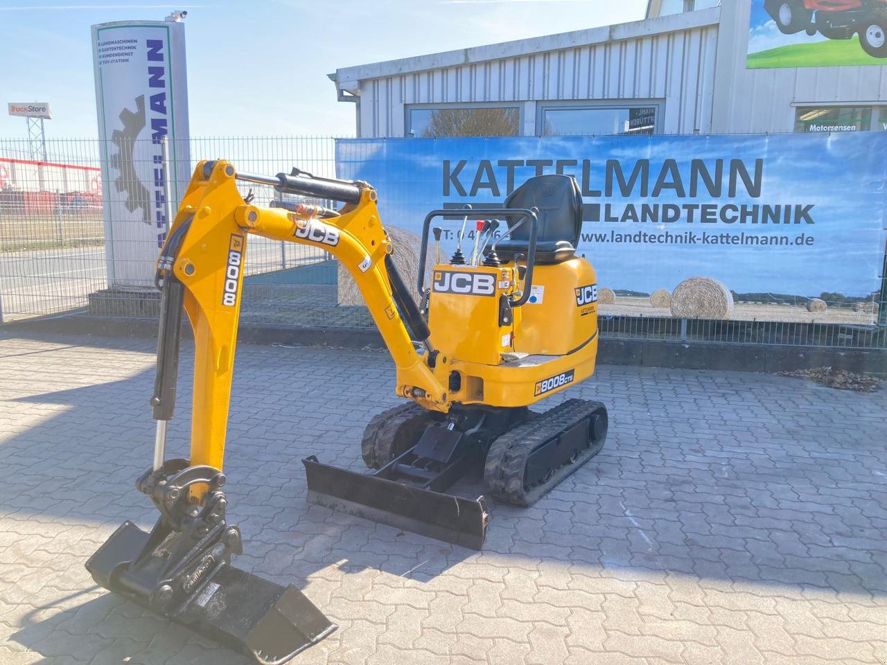 Minibagger za tip JCB 8008CTS, Gebrauchtmaschine u Stuhr (Slika 1)