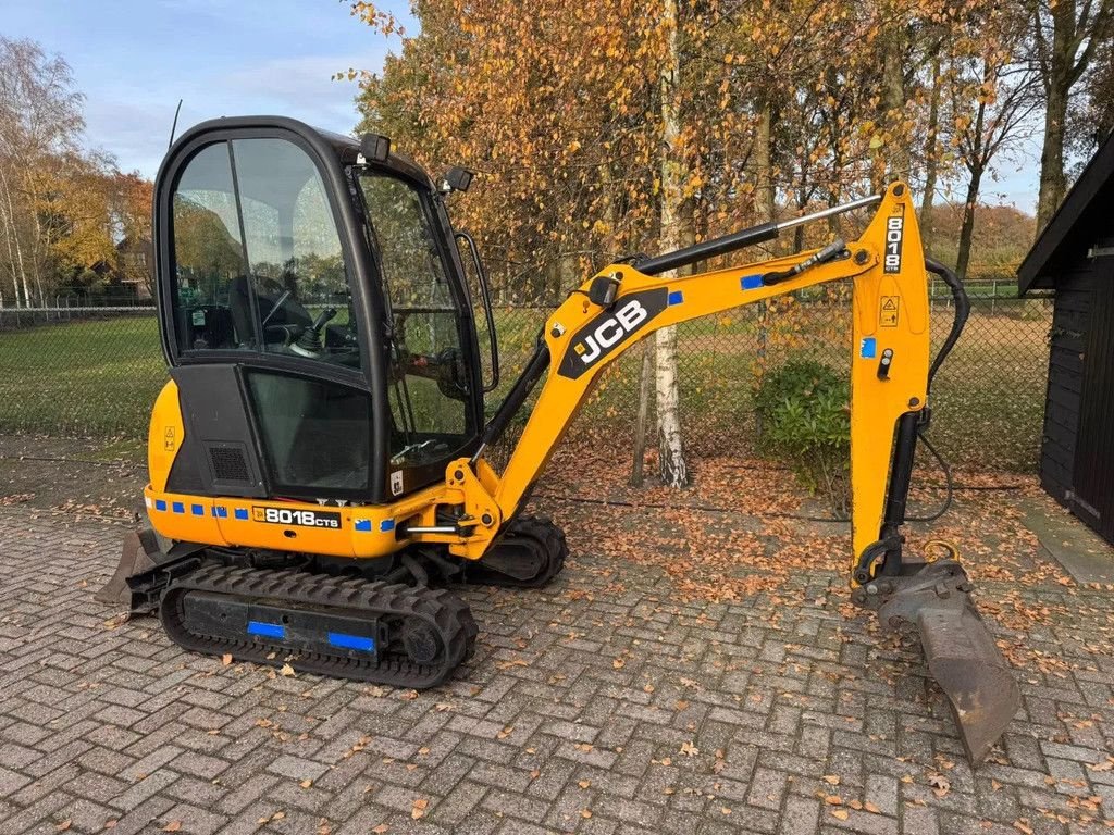 Minibagger του τύπου JCB 8018 Minigraver, Gebrauchtmaschine σε Harskamp (Φωτογραφία 3)