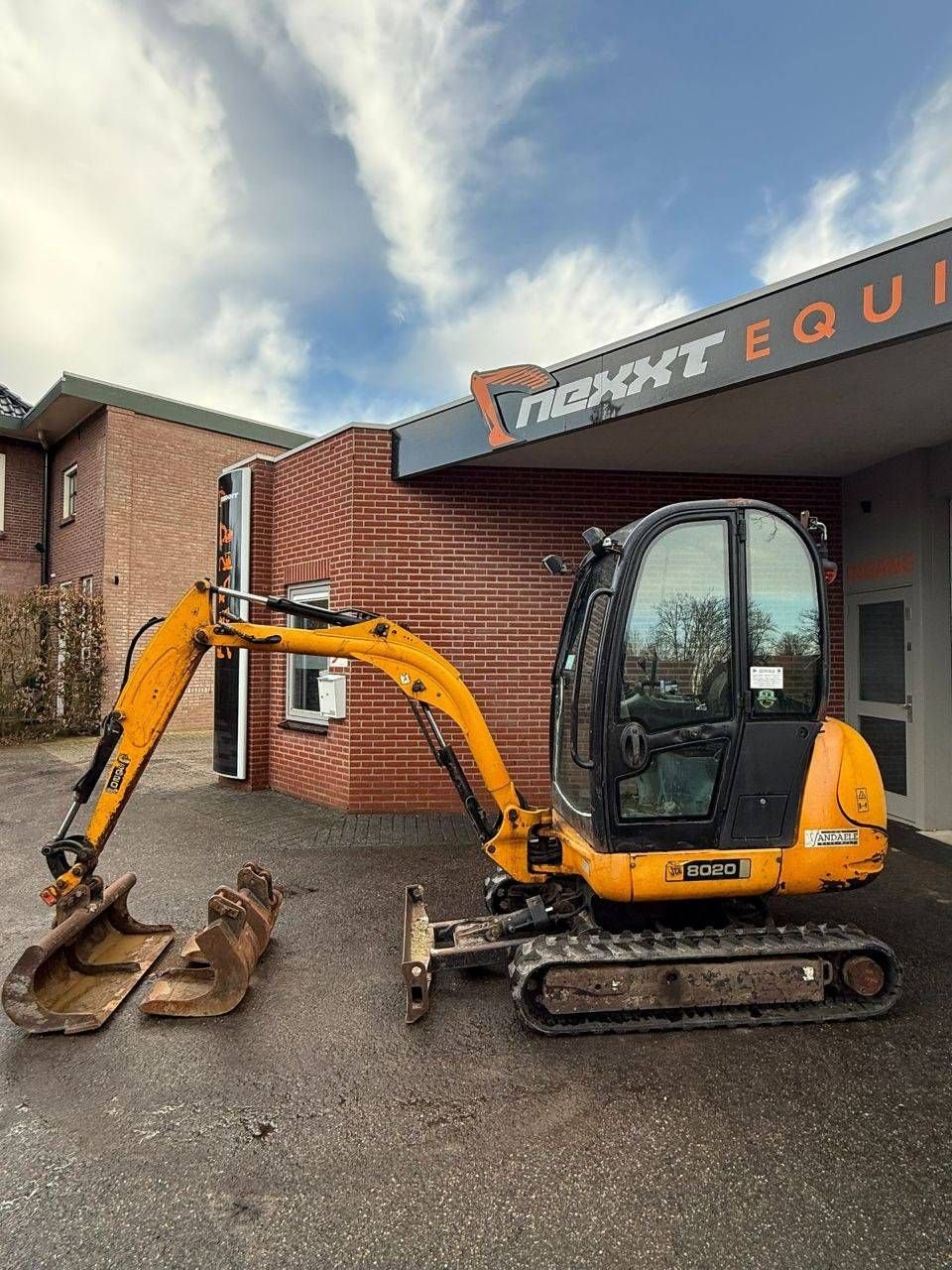 Minibagger a típus JCB 8020, Gebrauchtmaschine ekkor: Antwerpen (Kép 2)