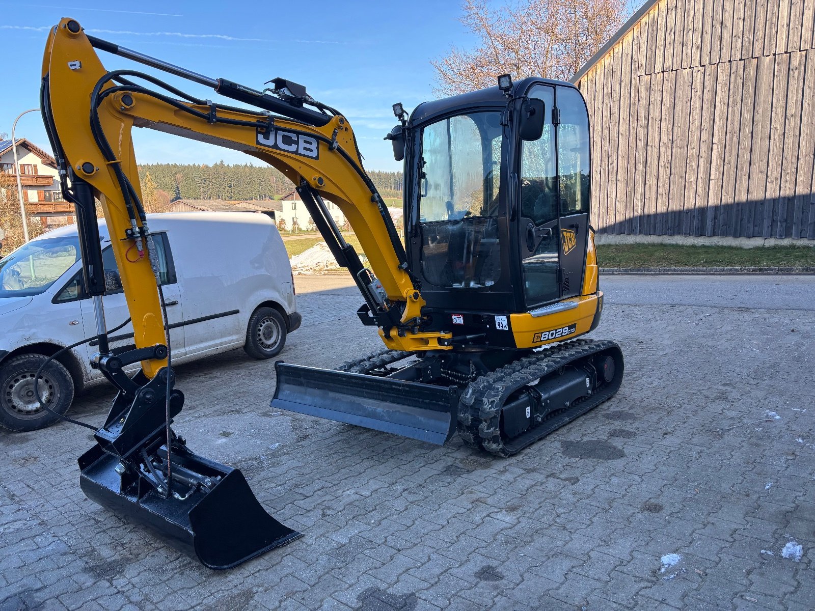 Minibagger tip JCB 8029 CTS, Gebrauchtmaschine in Mallersdorf - Pfaffenberg (Poză 3)
