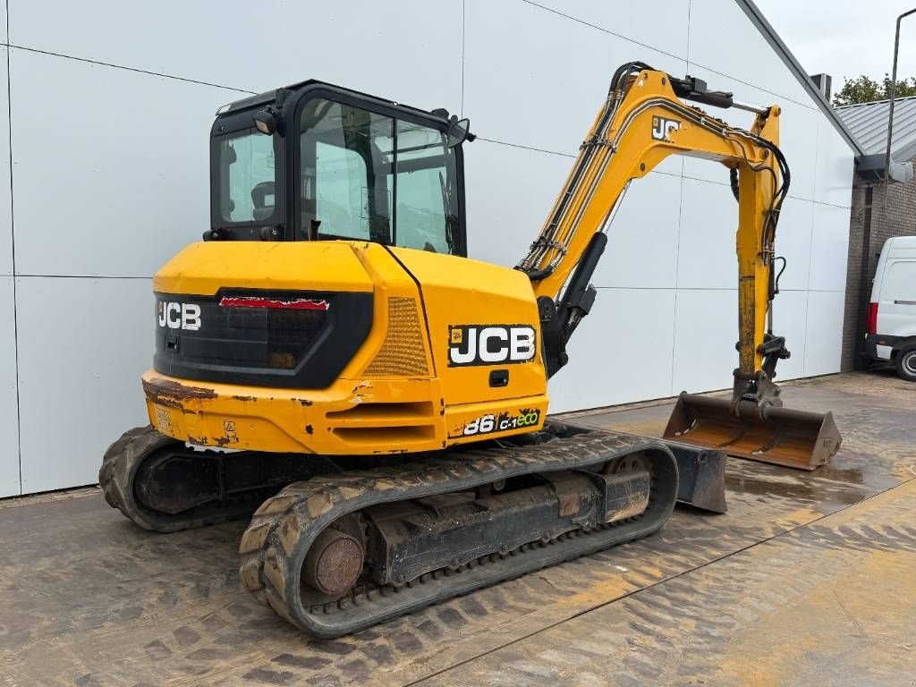 Minibagger типа JCB 86C-1 - Hammer Lines / Quick Coupler, Gebrauchtmaschine в Veldhoven (Фотография 5)