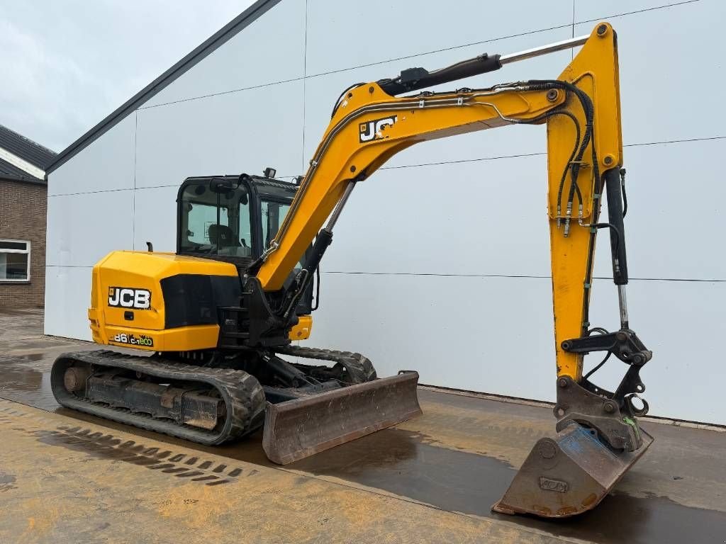 Minibagger типа JCB 86C-1 - Hammer Lines / Quick Coupler, Gebrauchtmaschine в Veldhoven (Фотография 8)