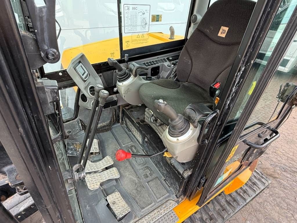 Minibagger Türe ait JCB 86C-1 - Hammer Lines / Quick Coupler, Gebrauchtmaschine içinde Veldhoven (resim 9)