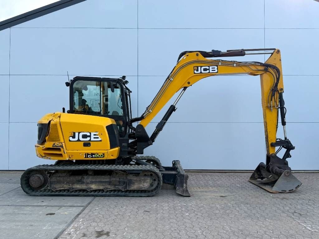 Minibagger Türe ait JCB 86C-1 - Hammer Lines / Quick Coupler, Gebrauchtmaschine içinde Veldhoven (resim 7)