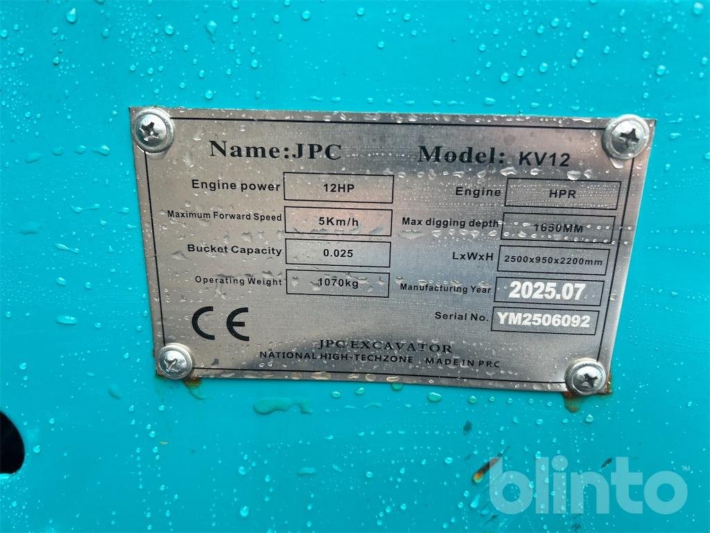 Minibagger za tip JCB KV12, Gebrauchtmaschine u Düsseldorf (Slika 5)