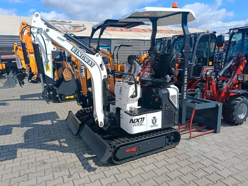 Kingway NX11, Neumaschine (Bild 1) Minibagger des Typs Kingway NX11, Neumaschine in Hollandscheveld (Bild 1)