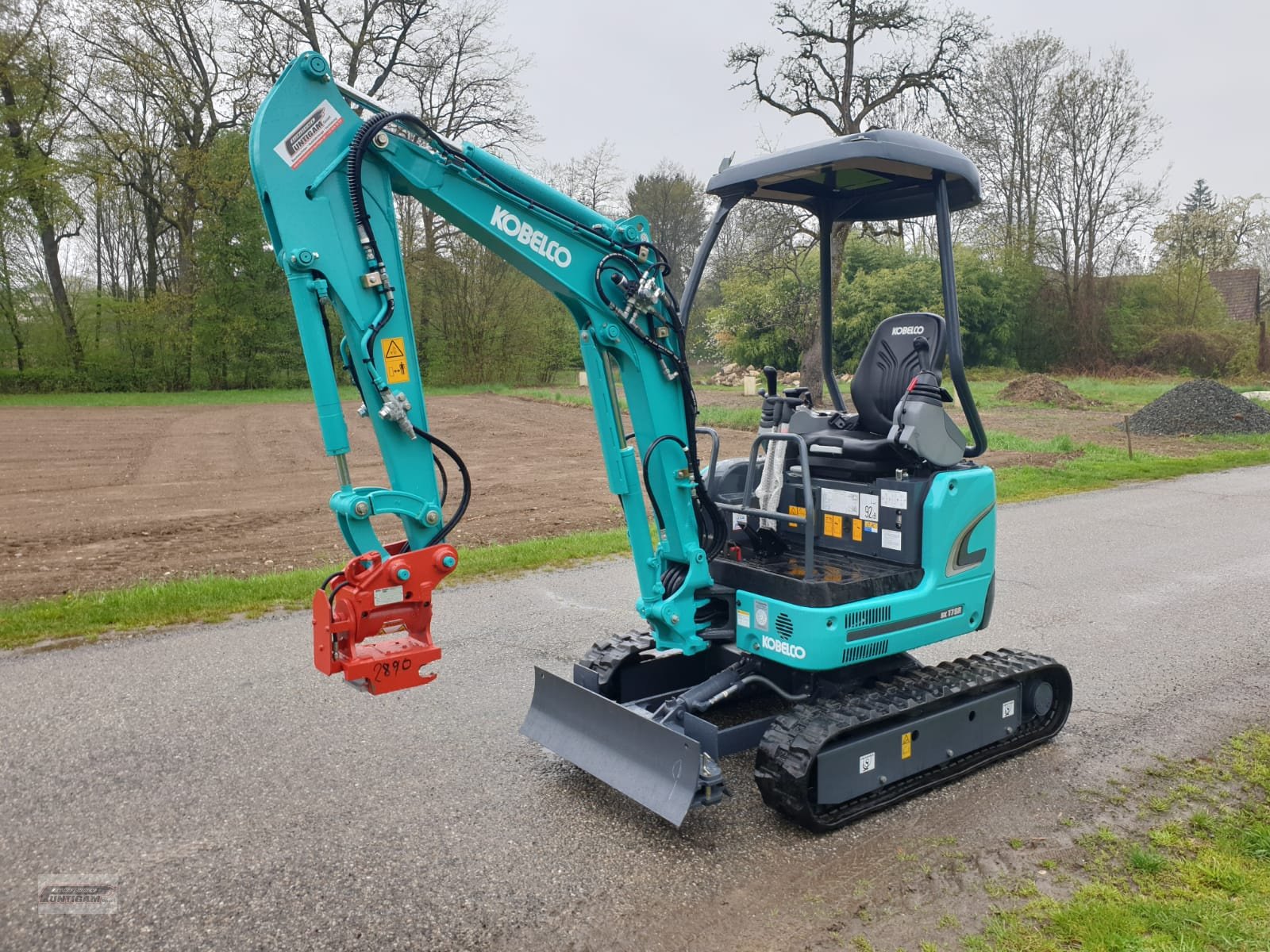 Minibagger Türe ait Kobelco SK 17 SR-3E, Gebrauchtmaschine içinde Deutsch - Goritz (resim 3)