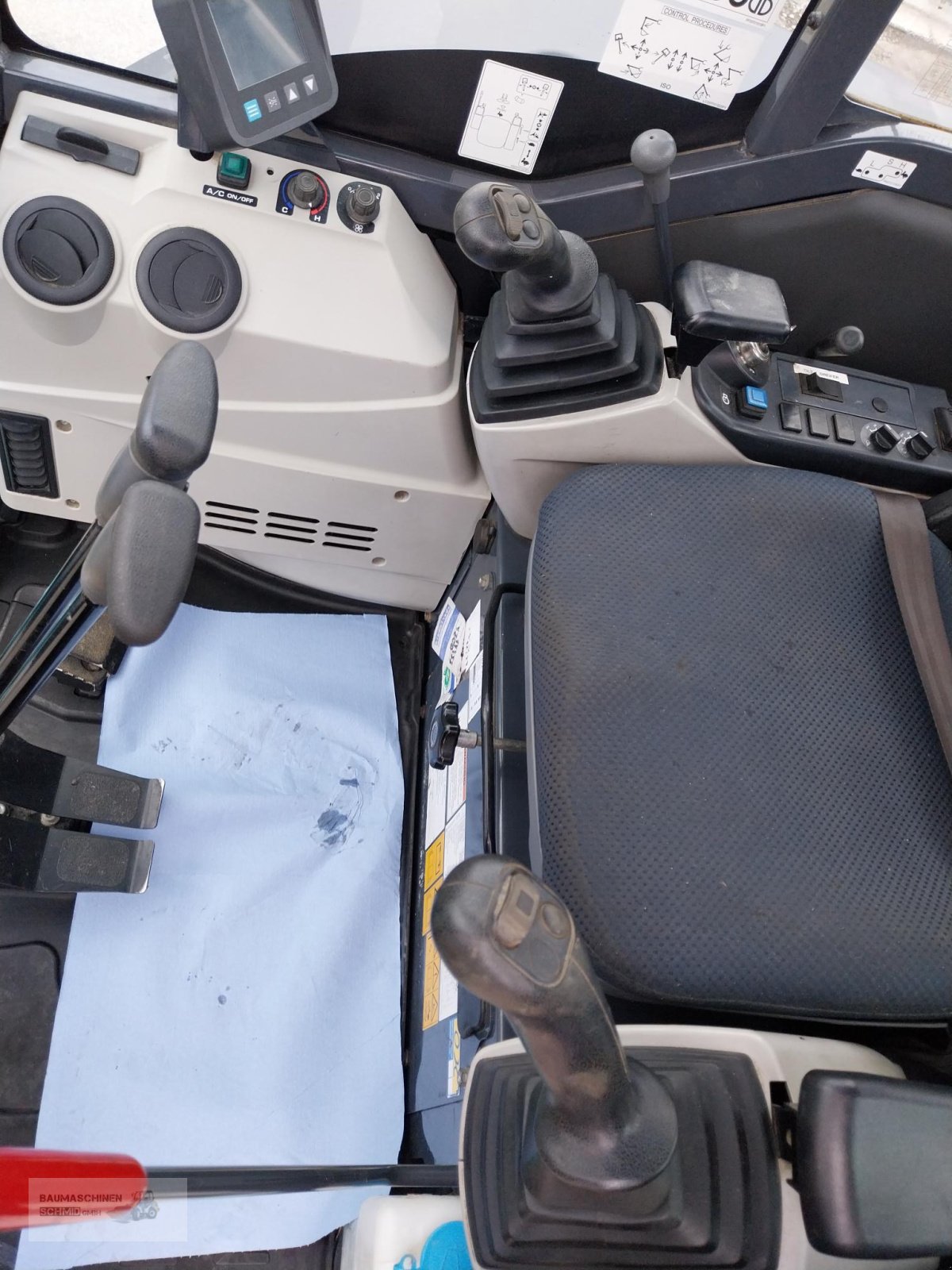 Minibagger типа Kobelco SK 35 SR, Gebrauchtmaschine в Stetten (Фотография 7)