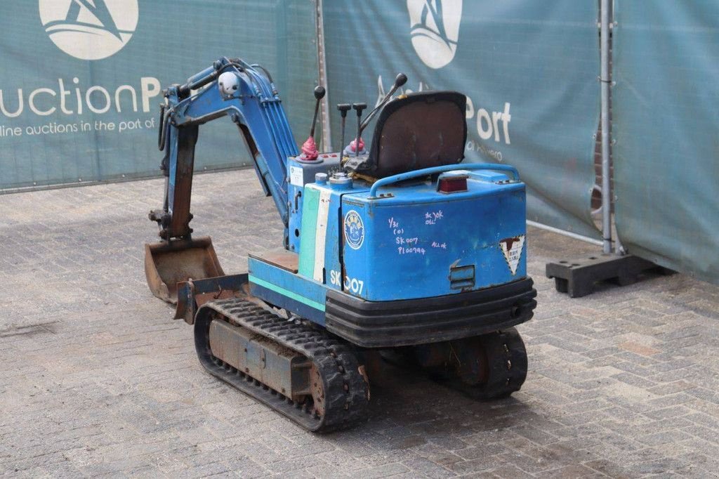 Minibagger des Typs Kobelco SK007, Gebrauchtmaschine in Antwerpen (Bild 4)