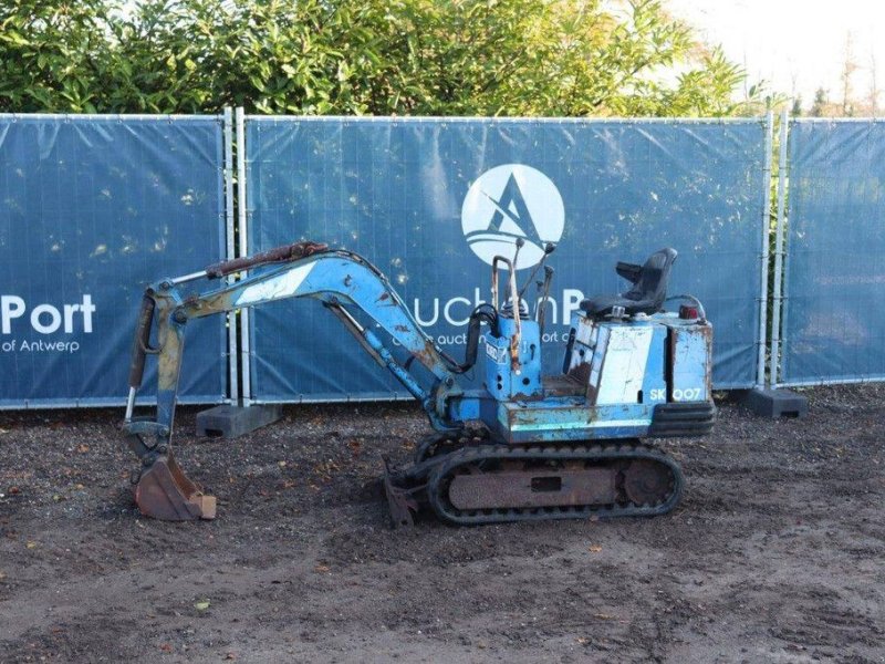 Minibagger del tipo Kobelco SK007, Gebrauchtmaschine In Antwerpen (Immagine 1)