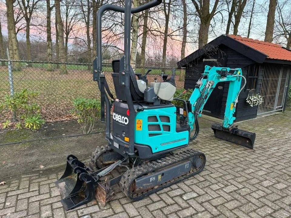 Minibagger типа Kobelco sk10sr minigraver E10, Gebrauchtmaschine в Harskamp (Фотография 7)