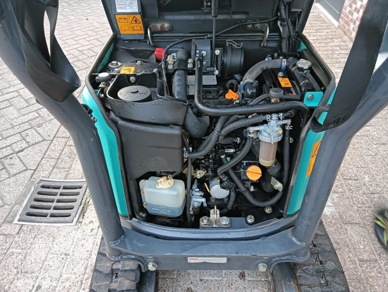 Minibagger des Typs Kobelco SK10sr, Gebrauchtmaschine in Lunteren (Bild 5)