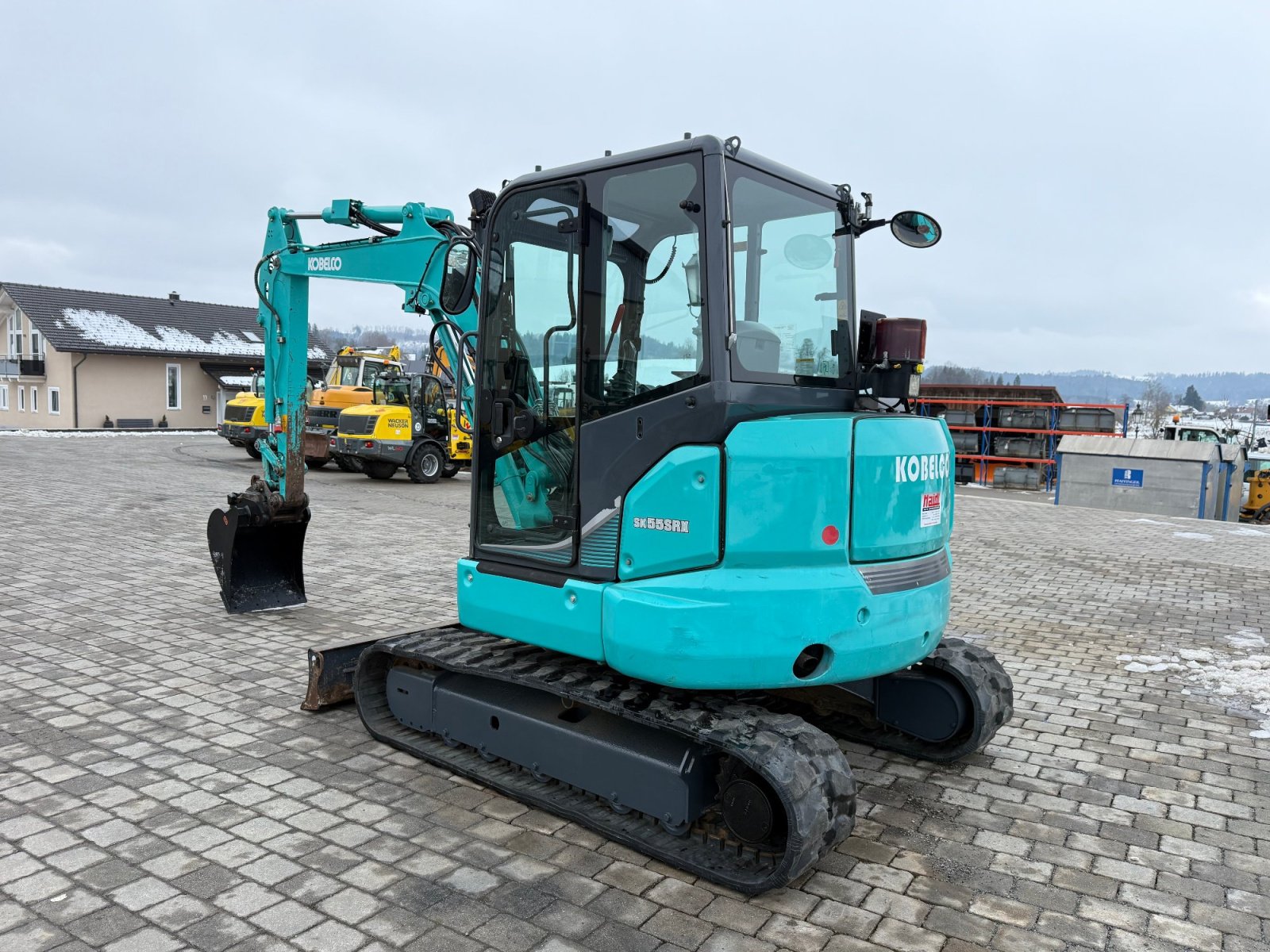 Minibagger van het type Kobelco SK55 SRX-6, Gebrauchtmaschine in Neureichenau (Foto 8)