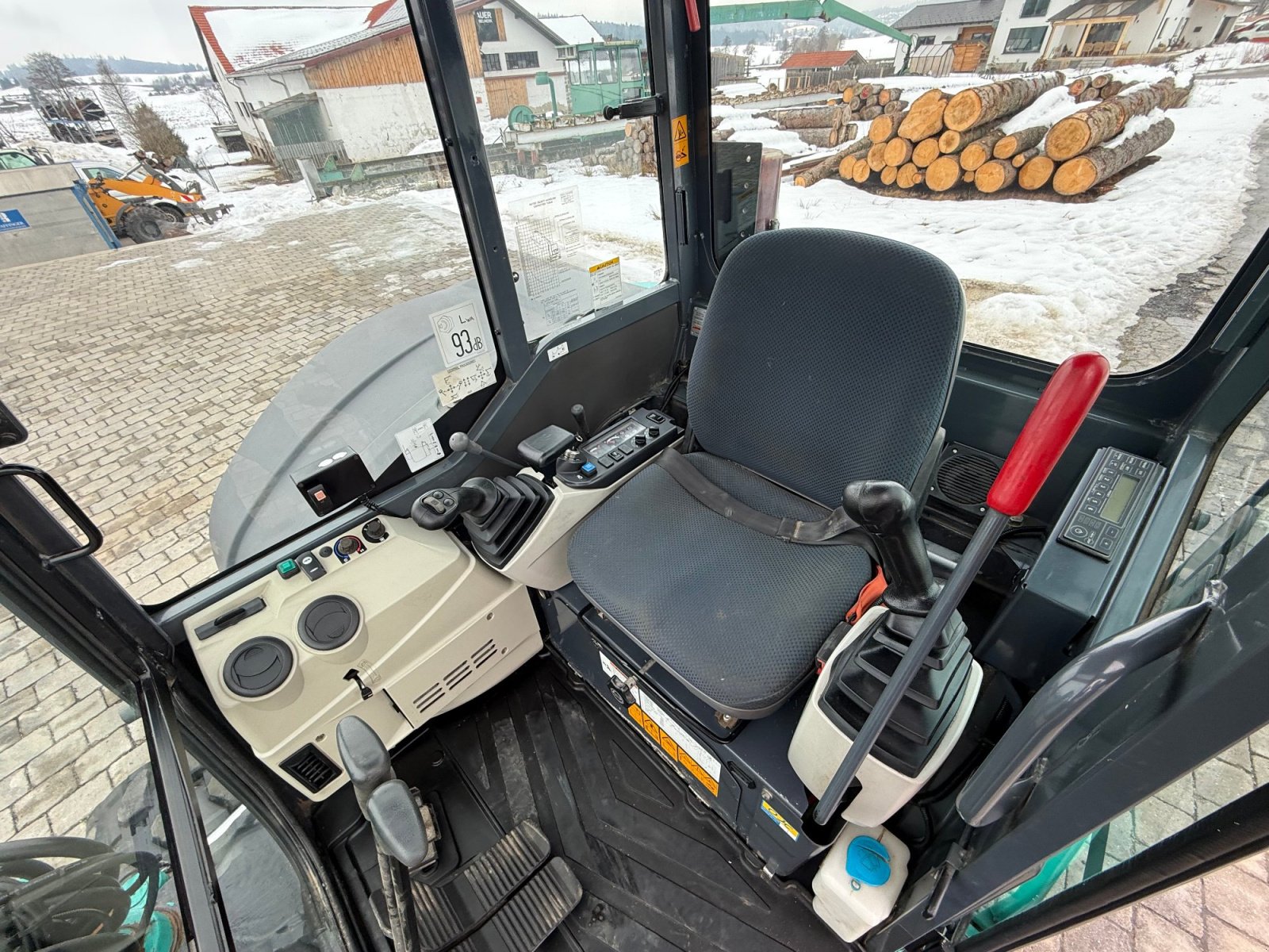 Minibagger van het type Kobelco SK55 SRX-6, Gebrauchtmaschine in Neureichenau (Foto 13)