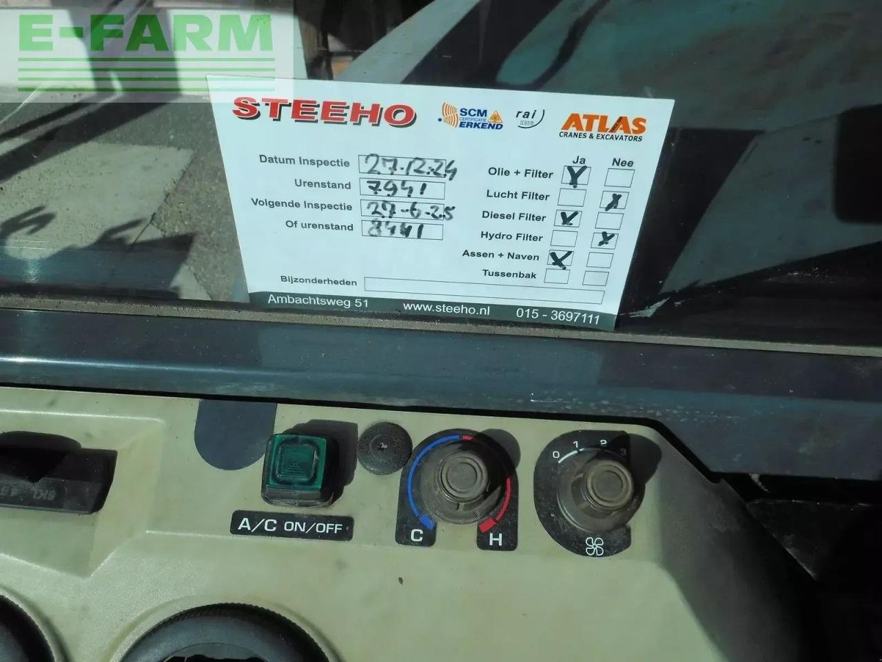 Minibagger Türe ait Kobelco sk55srx-6 ( 5.100kg ) 4 löffel + palettengabel, Gebrauchtmaschine içinde ST. NIKOLAI/DR. (resim 9)