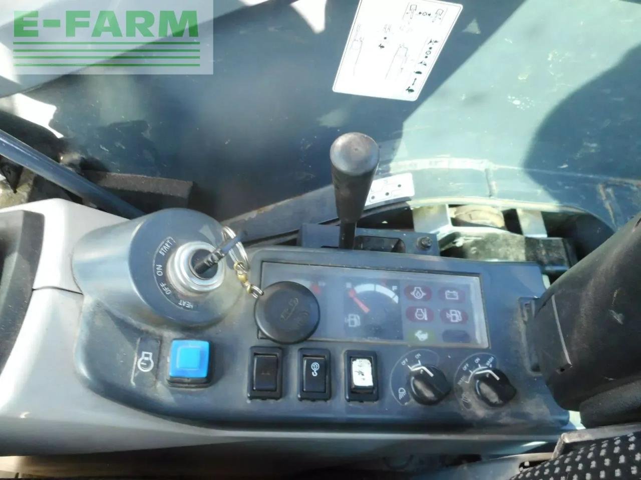 Minibagger Türe ait Kobelco sk55srx-6 ( 5.100kg ) 4 löffel + palettengabel, Gebrauchtmaschine içinde ST. NIKOLAI/DR. (resim 10)