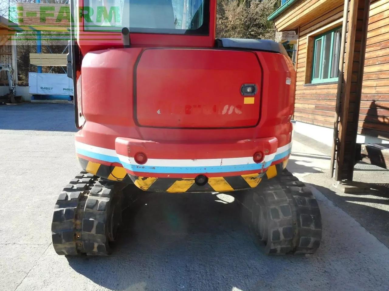 Minibagger Türe ait Kobelco sk55srx-6 ( 5.100kg ) 4 löffel + palettengabel, Gebrauchtmaschine içinde ST. NIKOLAI/DR. (resim 17)