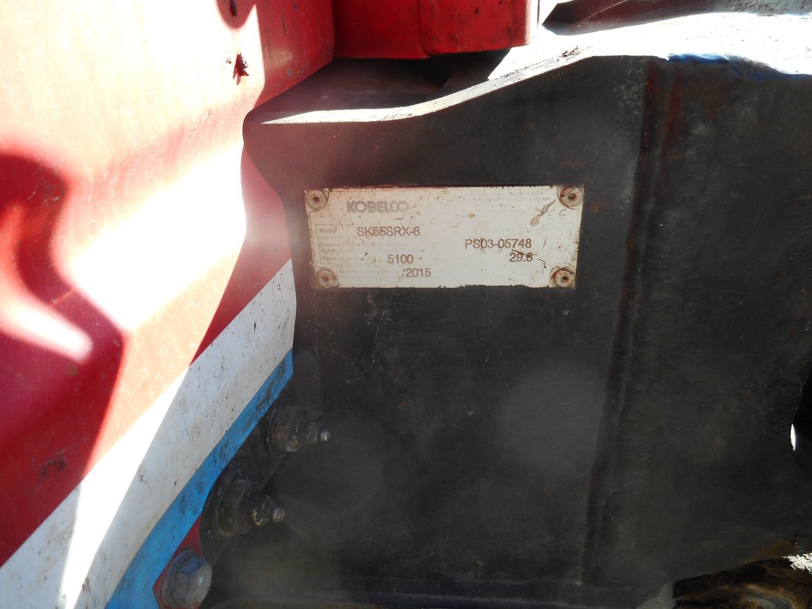 Minibagger typu Kobelco SK55SRX-6 ( 5.100kg ) 4 Löffel + Palettengabel, Gebrauchtmaschine w St. Nikolai ob Draßling (Zdjęcie 14)