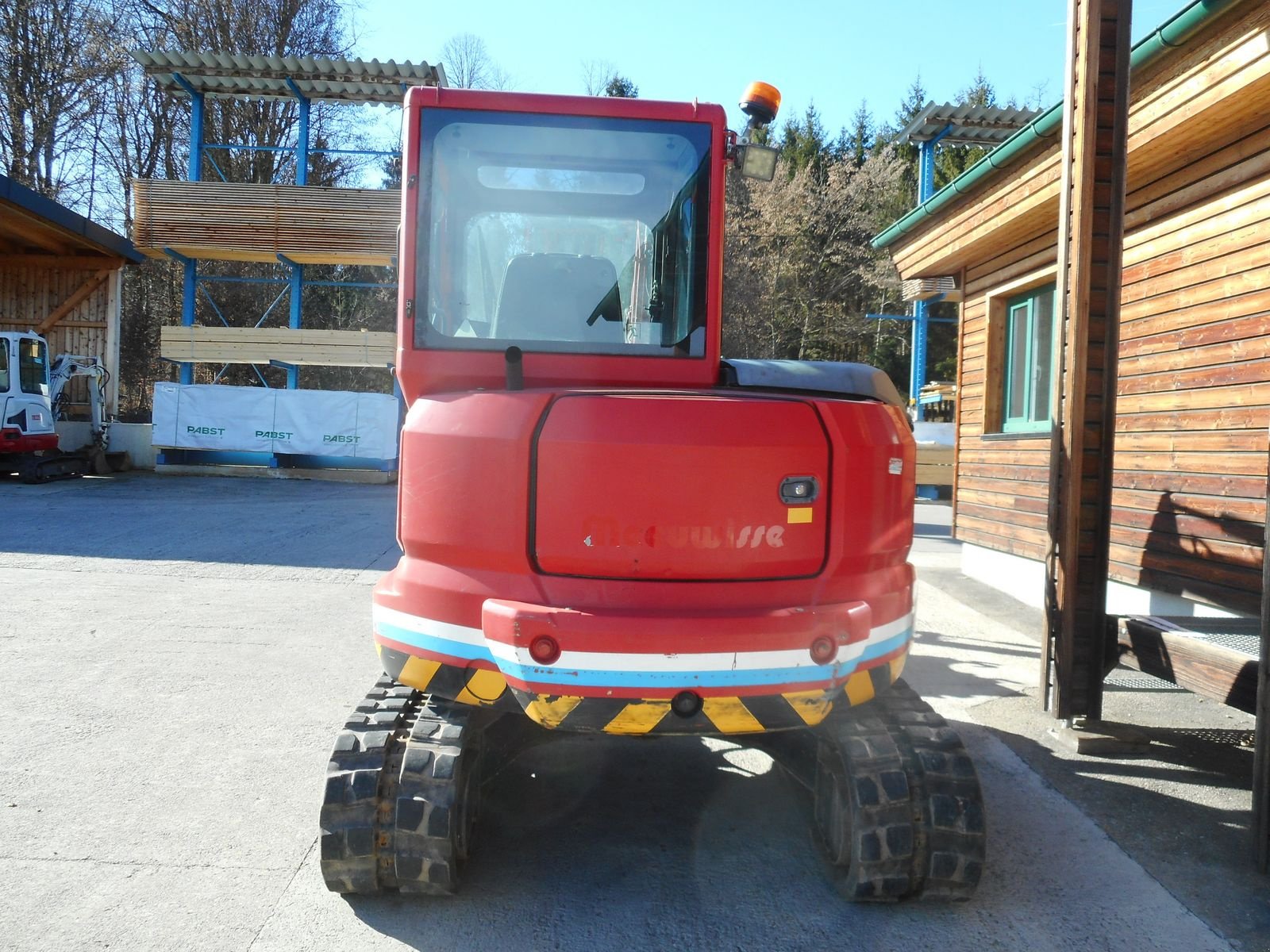 Minibagger typu Kobelco SK55SRX-6 ( 5.100kg ) 4 Löffel + Palettengabel, Gebrauchtmaschine w St. Nikolai ob Draßling (Zdjęcie 3)