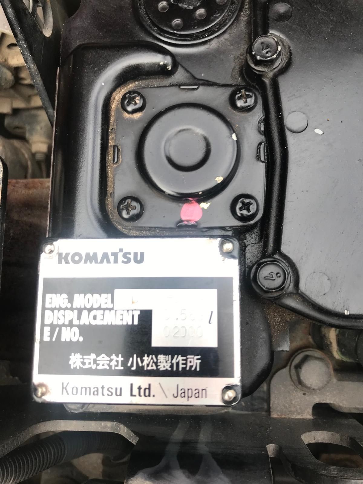 Minibagger des Typs Komatsu PC 09-1, Gebrauchtmaschine in Hoek (Bild 4)