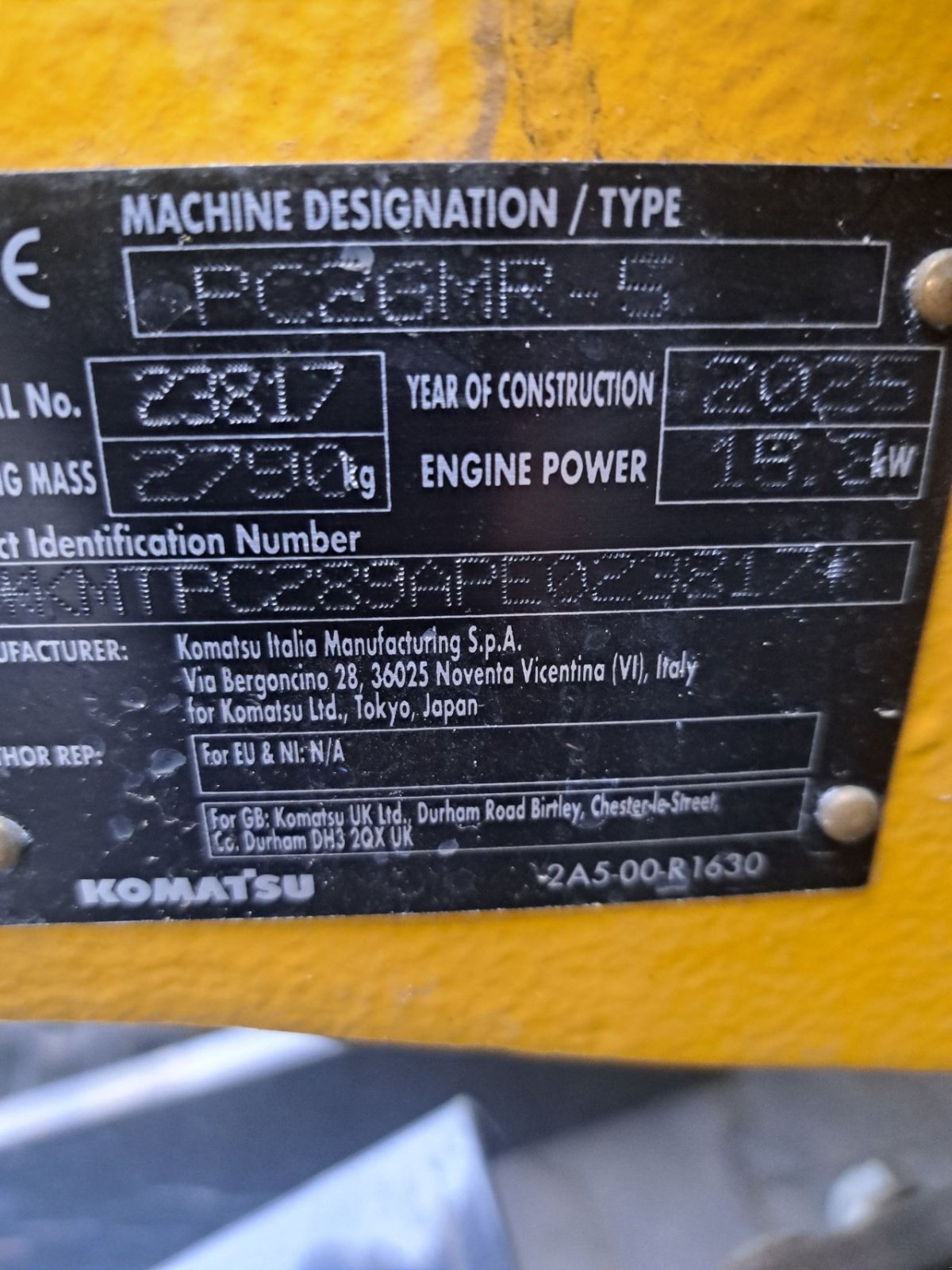 Minibagger του τύπου Komatsu Pc 26 mr-5, Neumaschine σε Vragender (Φωτογραφία 6)