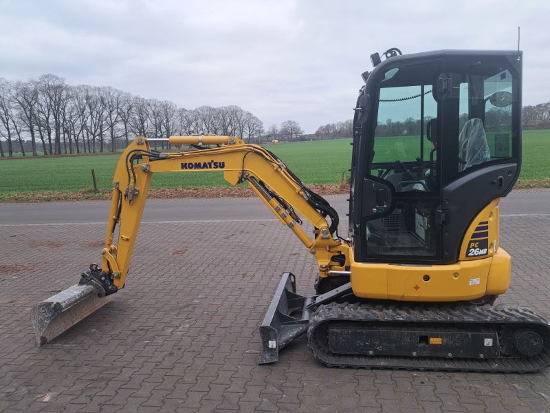 Minibagger типа Komatsu Pc 26 mr-5, Neumaschine в Vragender (Фотография 1)