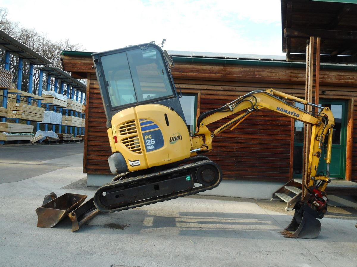 Minibagger des Typs Komatsu PC 26MR ( 2.710kg ) mit POWERTILT, Gebrauchtmaschine in St. Nikolai ob Draßling (Bild 19)