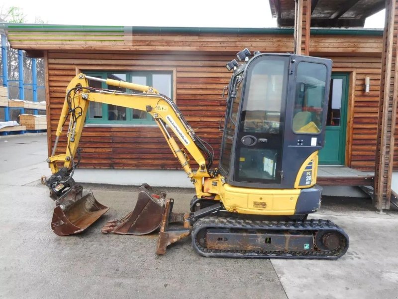 Minibagger des Typs Komatsu pc 26mr-3 ( 2.710kg ) mit powertilt, Gebrauchtmaschine in ST. NIKOLAI/DR. (Bild 1)