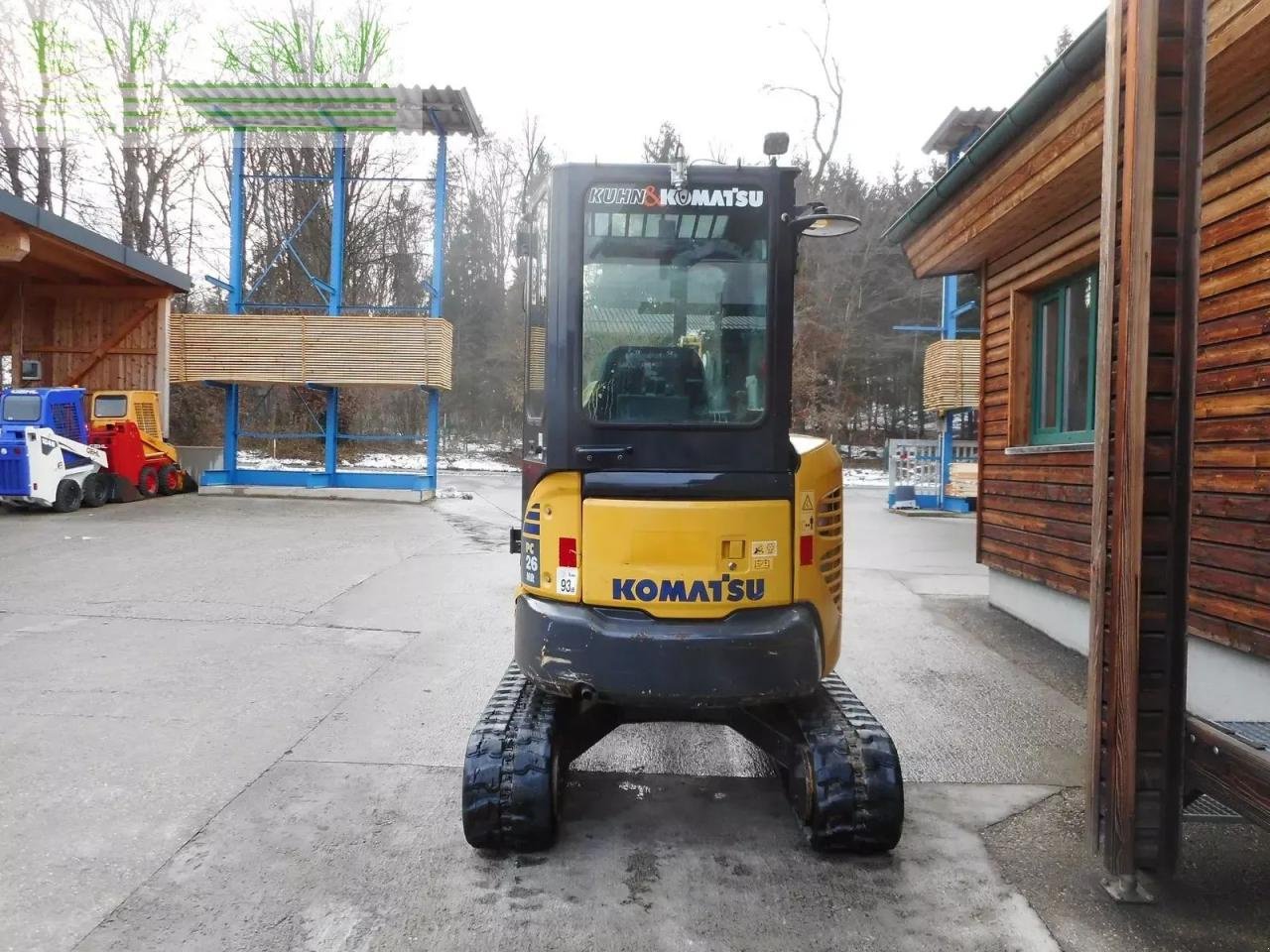 Minibagger Türe ait Komatsu pc 26mr-3 ( 2.710kg ) mit powertilt, Gebrauchtmaschine içinde ST. NIKOLAI/DR. (resim 3)