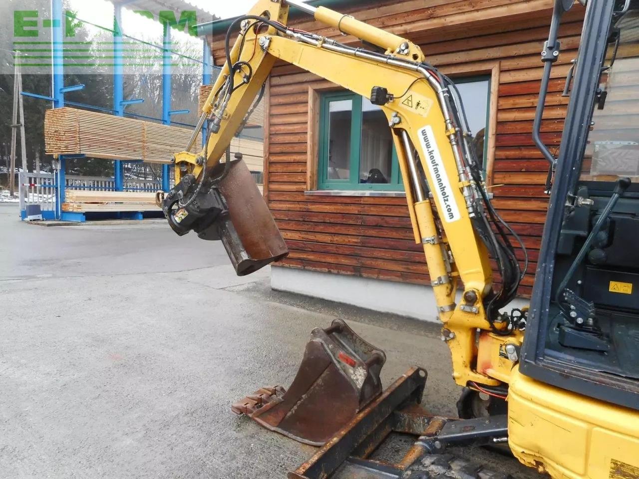 Minibagger Türe ait Komatsu pc 26mr-3 ( 2.710kg ) mit powertilt, Gebrauchtmaschine içinde ST. NIKOLAI/DR. (resim 12)