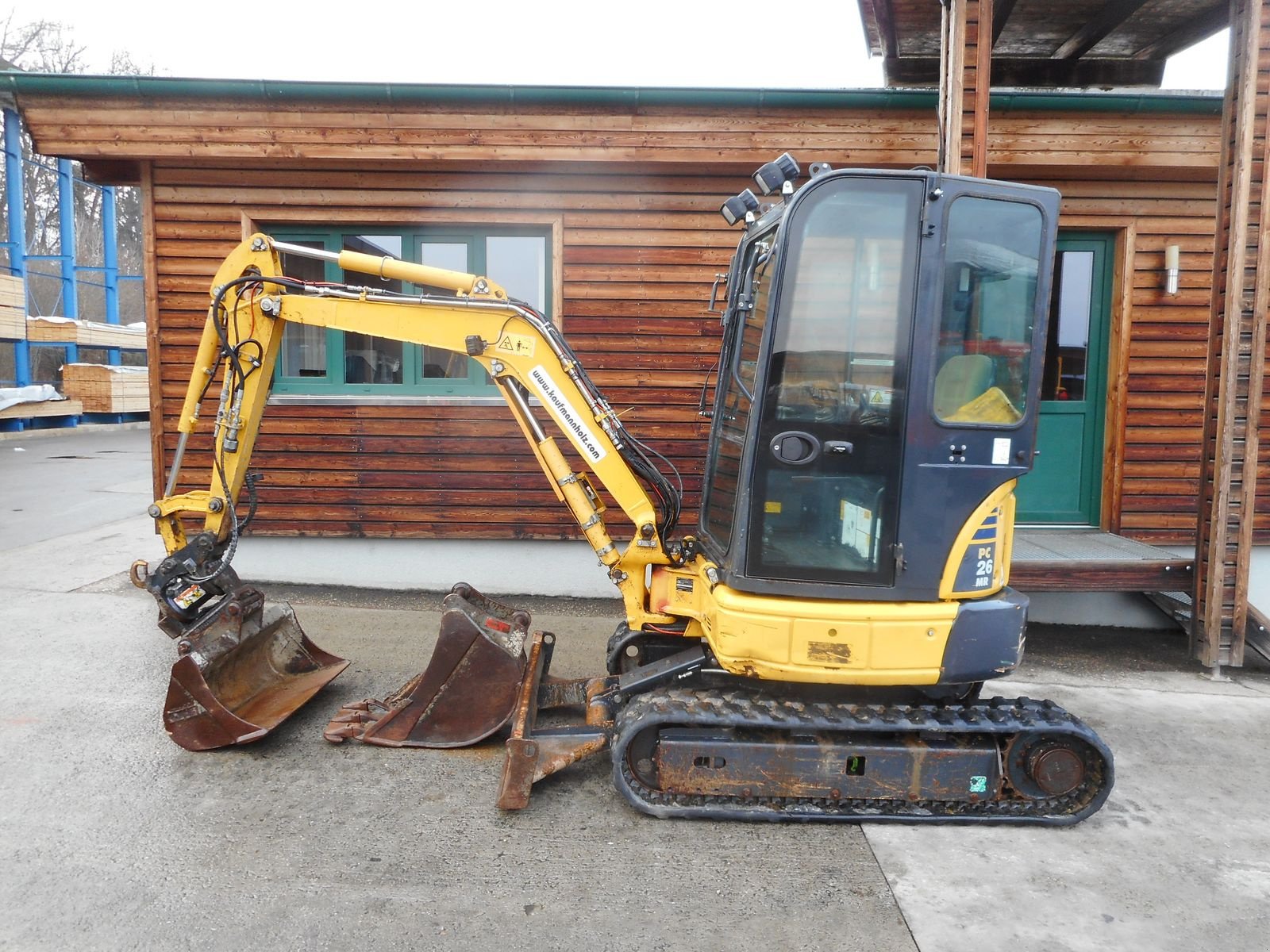 Minibagger del tipo Komatsu PC 26MR-3 ( 2.710kg ) mit POWERTILT, Gebrauchtmaschine en St. Nikolai ob Draßling (Imagen 1)