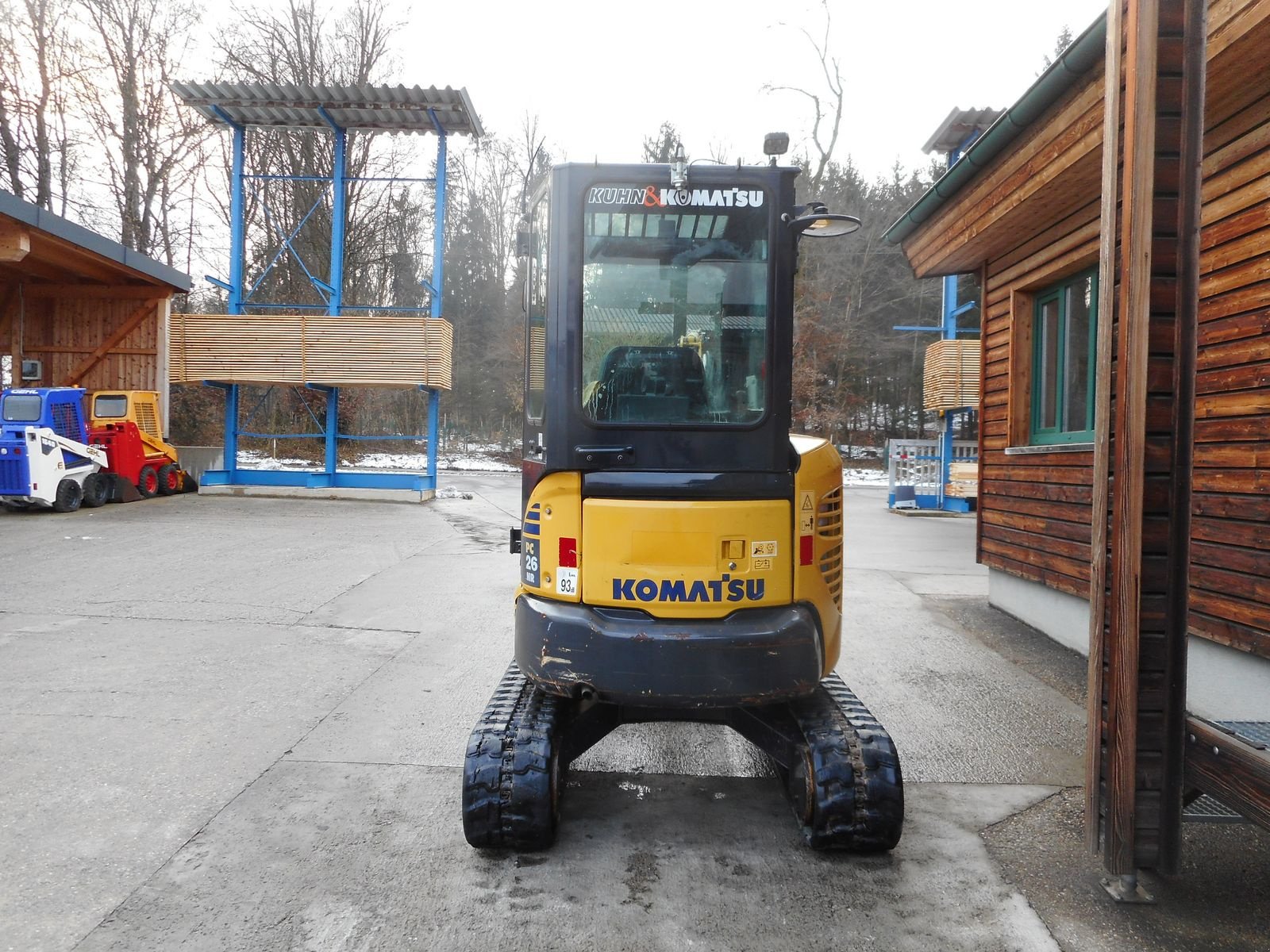 Minibagger del tipo Komatsu PC 26MR-3 ( 2.710kg ) mit POWERTILT, Gebrauchtmaschine en St. Nikolai ob Draßling (Imagen 3)