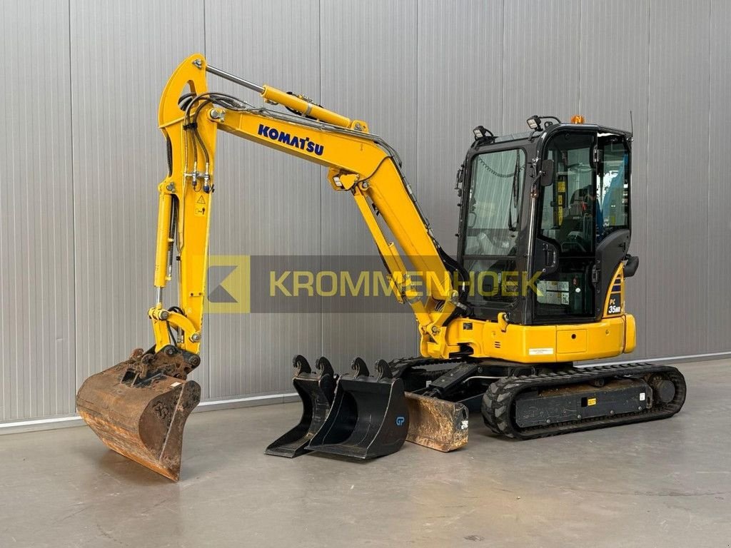 Minibagger des Typs Komatsu PC 35 MR-5, Gebrauchtmaschine in Apeldoorn (Bild 2)